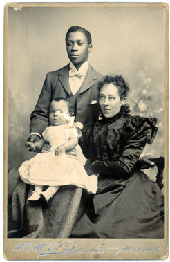 Andrew\'s Great Aunt Eva and her parents. To: Andrew\'s great aunt Eva and her parents.