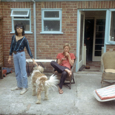 Sadie and Masher, Hadleigh, early 1970s.