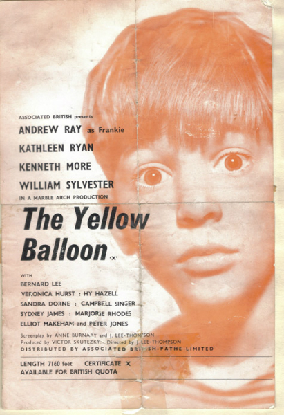 More Yellow Balloon publicity, 1953.